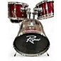 Used Rogue 5 Piece junior kicker Wine Red Drum Kit thumbnail