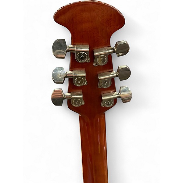 Used Ovation 1317 USA 2 Tone Sunburst Acoustic Guitar