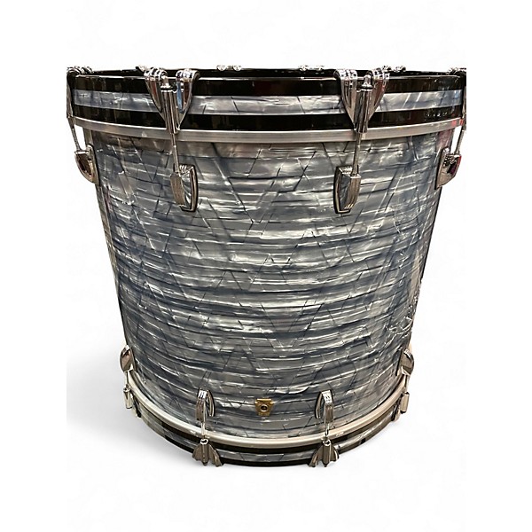 Used Ludwig 6 Piece CLASSIC MAPLE 6 PIECE 7-PLY SKY BLUE PEARL Drum Kit