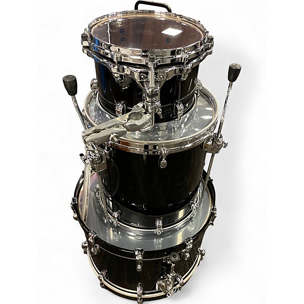 Used TAMA 3 Piece Starclassic Black Drum Kit