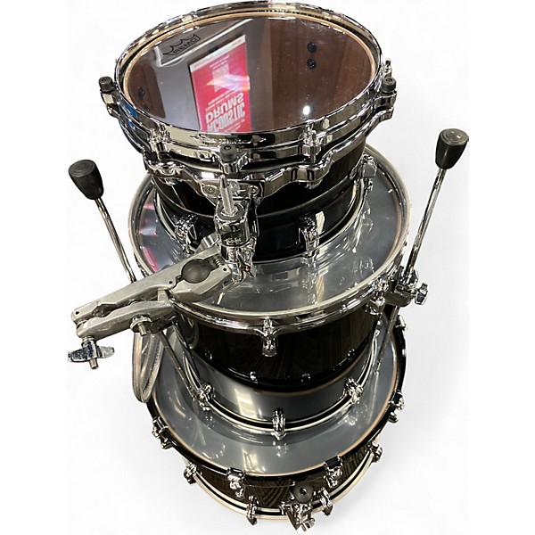 Used TAMA 3 Piece Starclassic Black Drum Kit