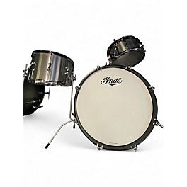 Used Inde 3 Piece WaFarer Kalamazoo Series Aluminum Brushed/Lacquered Aluminum Drum Kit