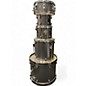 Used Ludwig 5 Piece BackBeat Complete 5-Piece Drum Set With Hardware and Cymbals Metallic Silver Sparkle Drum Kit thumbnail