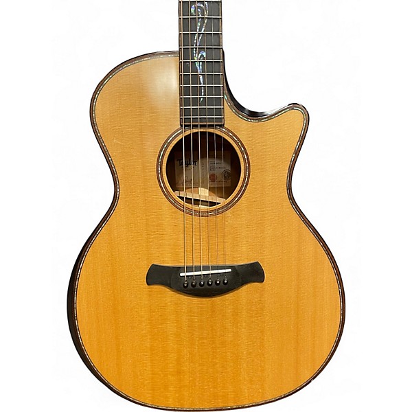 Used Taylor K14CE V-Class Builders Edition Natural Acoustic Guitar