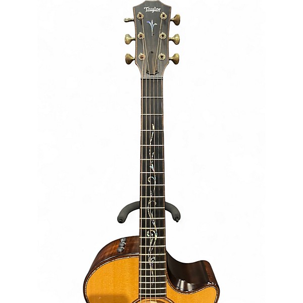 Used Taylor K14CE V-Class Builders Edition Natural Acoustic Guitar