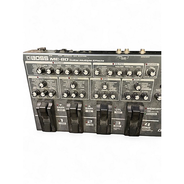 BOSS ME-80 Guitar Multiple Effectsアダプター付 Amazon.com: Boss ME-80 Guitar Multiple Effects and Pig Power