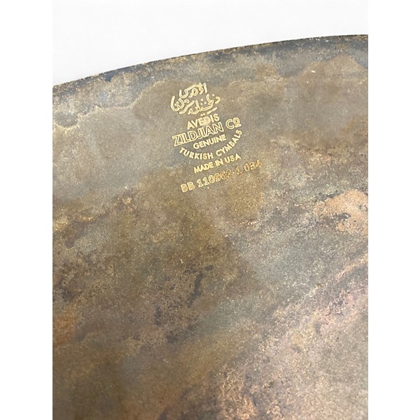 Used Zildjian 16in RAW CRASH SMALL BELL Cymbal