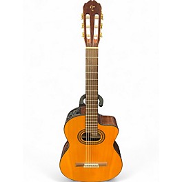 Used Takamine GC6CE Natural Classical Acoustic Guitar