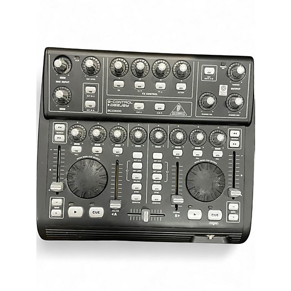 Used Behringer BCD3000 B-Control DeeJay DJ Controller