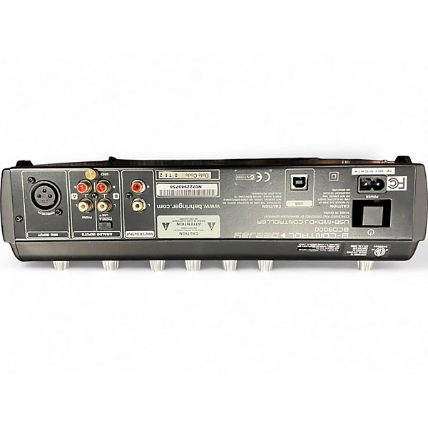 Used Behringer BCD3000 B-Control DeeJay DJ Controller