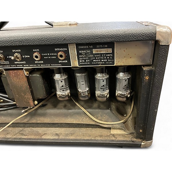Vintage 1974 Ernie Ball Music Man HD-140 Heaf Tube Guitar Amp Head