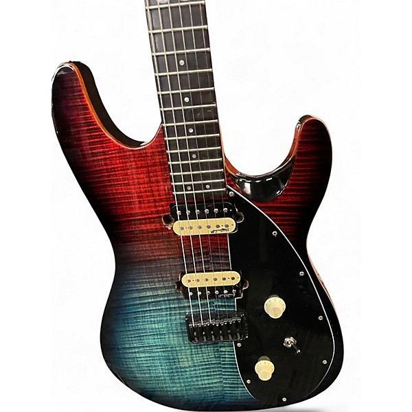 Used Chapman ML1 Modern RED SEA FADE Solid Body Electric Guitar