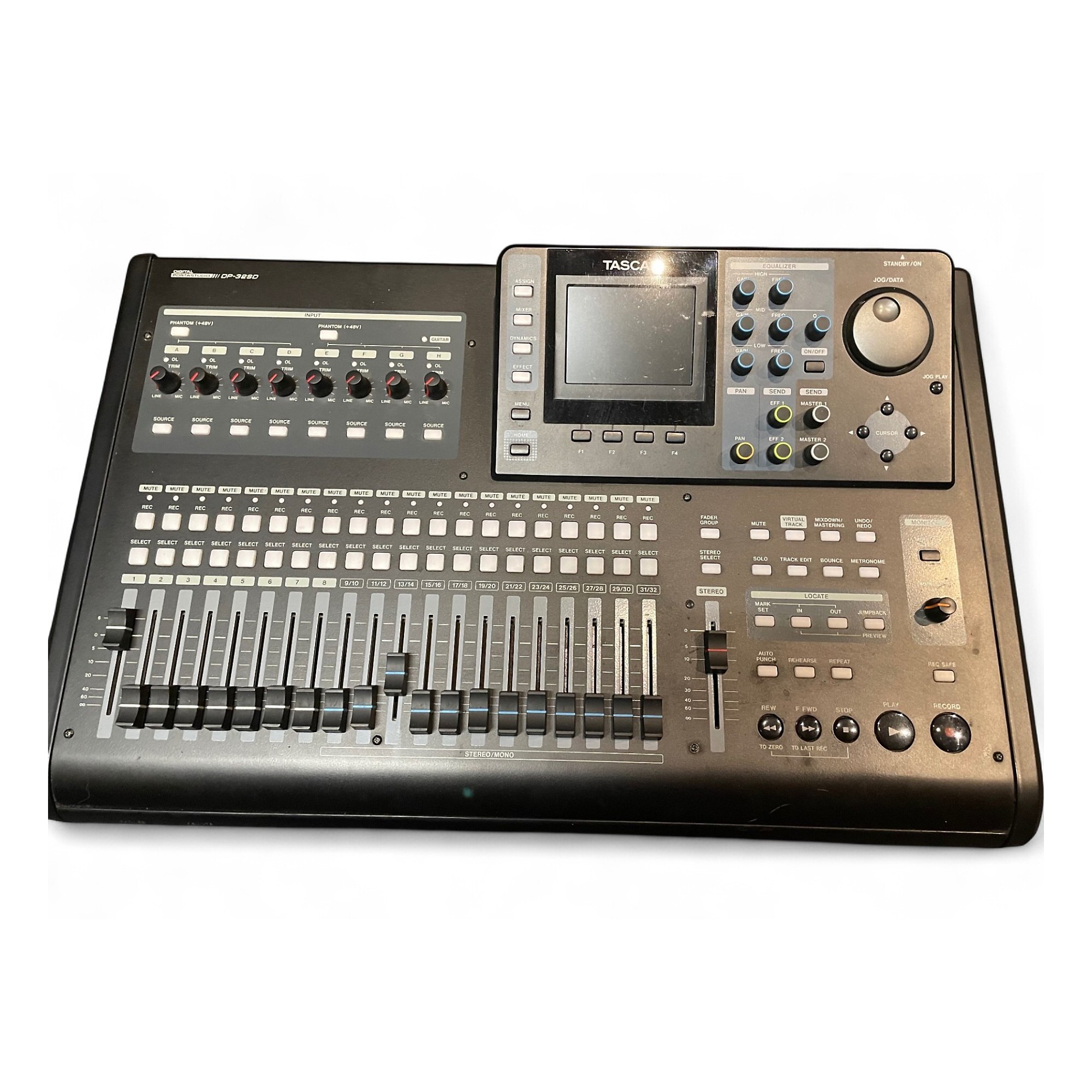 Used TASCAM DP32SD Digital Portastudio MultiTrack Recorder