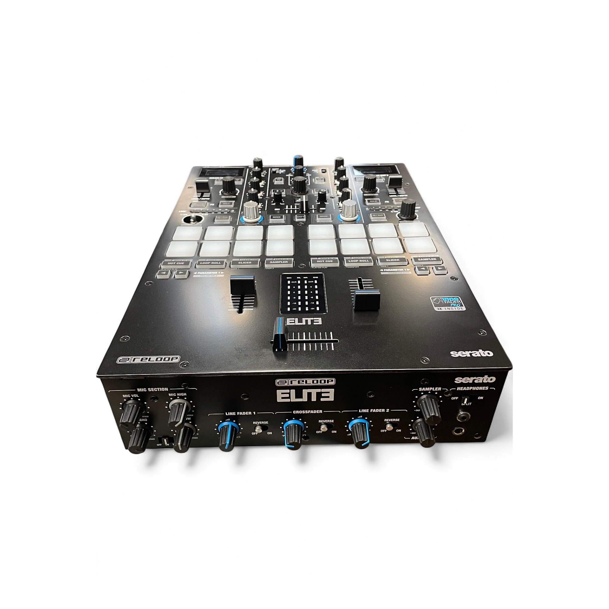 Reloop Elite DJミキサー Reloop Elite 2-channel DVS Mixer for Serato | Sweetwater