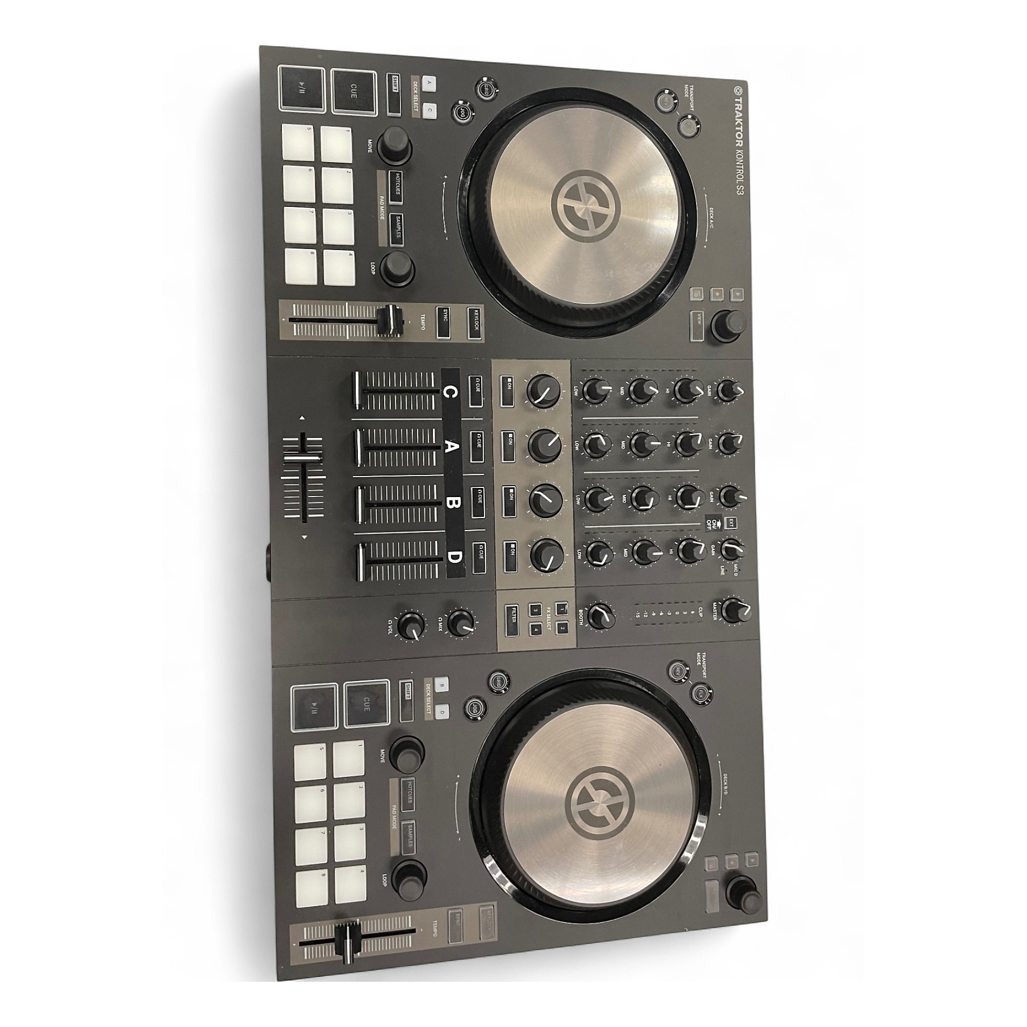 美品Native Instruments TRAKTOR KONTROL S3 Traktor Kontrol S3 Traktor Pro DJ Controller — DJ TechTools