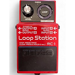 Used BOSS RC1 Loop Station Pedal