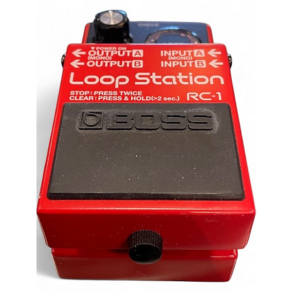 Used BOSS RC1 Loop Station Pedal | Guitar Center