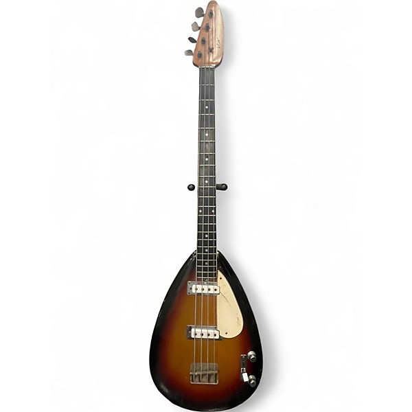 Vintage 1960s VOX Apache 1 Classic Teardrop Bass 3 Color Sunburst Electric Bass Guitar
