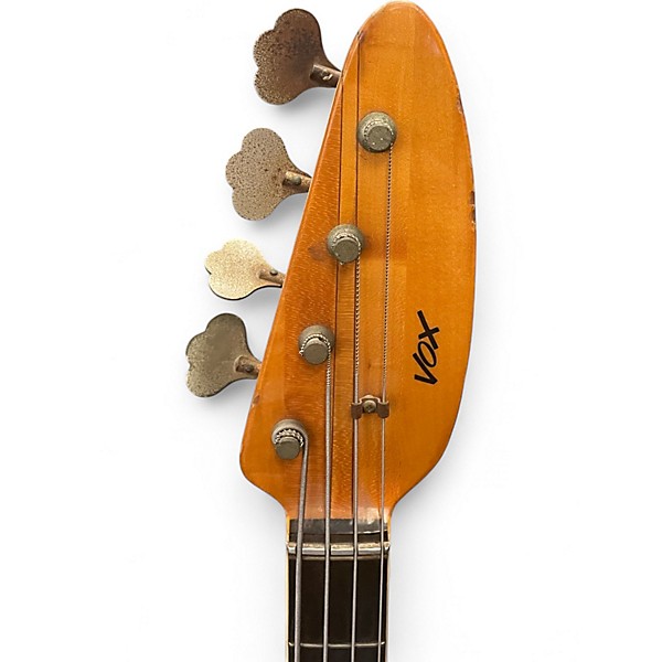 Vintage 1960s VOX Apache 1 Classic Teardrop Bass 3 Color Sunburst Electric Bass Guitar
