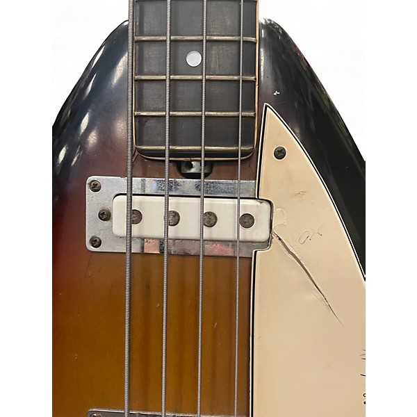 Vintage 1960s VOX Apache 1 Classic Teardrop Bass 3 Color Sunburst Electric Bass Guitar