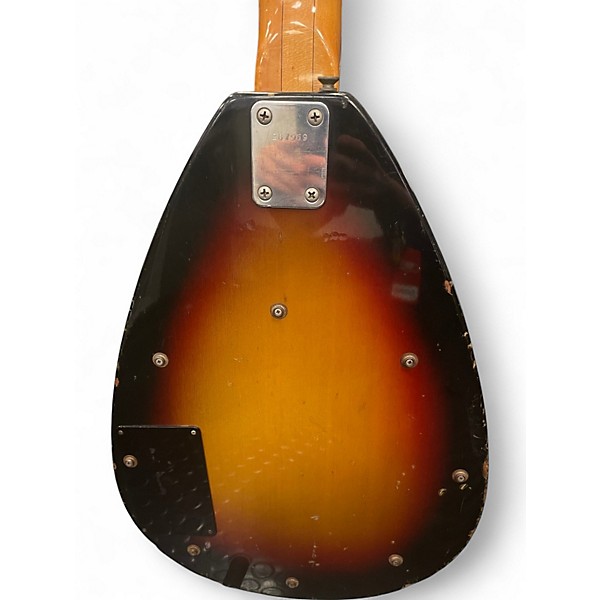Vintage 1960s VOX Apache 1 Classic Teardrop Bass 3 Color Sunburst Electric Bass Guitar