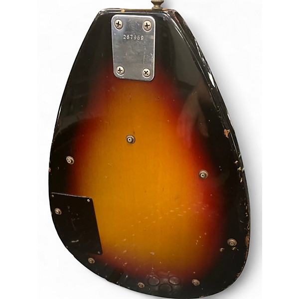 Vintage 1960s VOX Apache 1 Classic Teardrop Bass 3 Color Sunburst Electric Bass Guitar