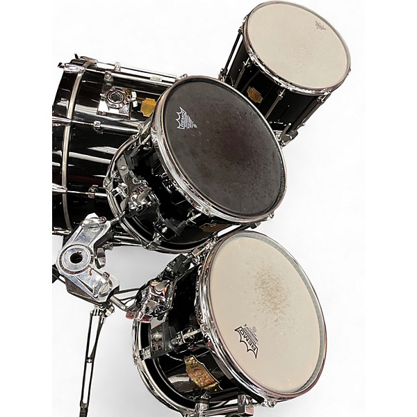 Used Premier 4 Piece signia piano black Drum Kit