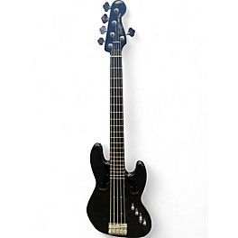 Used Squier 5 String Bass PR 839 Black Electric Bass Guitar