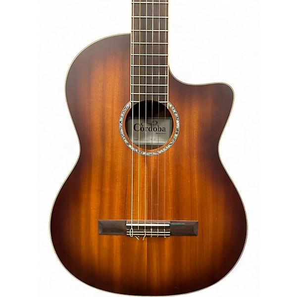 Used Cordoba C4-CE Natural Acoustic Guitar