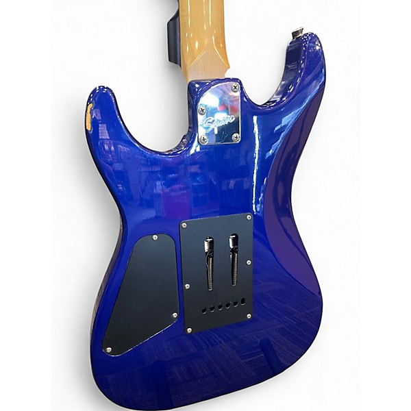 Used Squier Stagemaster HSS Blue Solid Body Electric Guitar