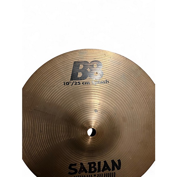 Used SABIAN 10in B8 Splash Cymbal