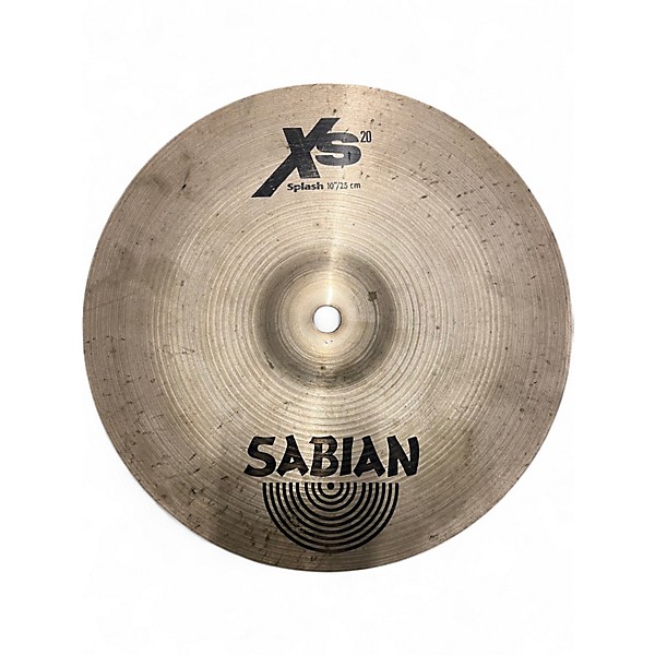 Used SABIAN 10in XS20 Splash Cymbal