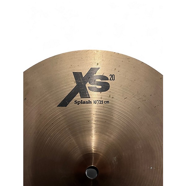 Used SABIAN 10in XS20 Splash Cymbal