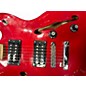 Used Squier Classic Vibe Starcaster Candy Apple Red Hollow Body Electric Guitar