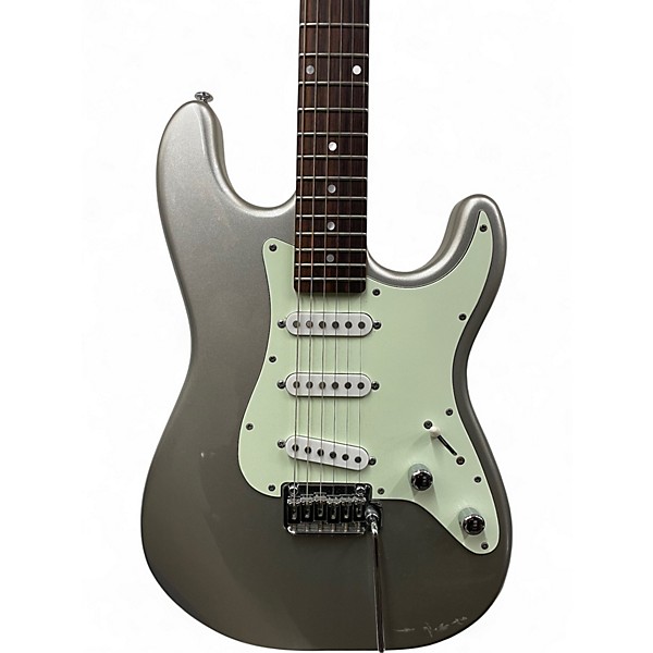 Used Schecter Guitar Research Nick Johnston Traditional Silver Solid Body Electric Guitar