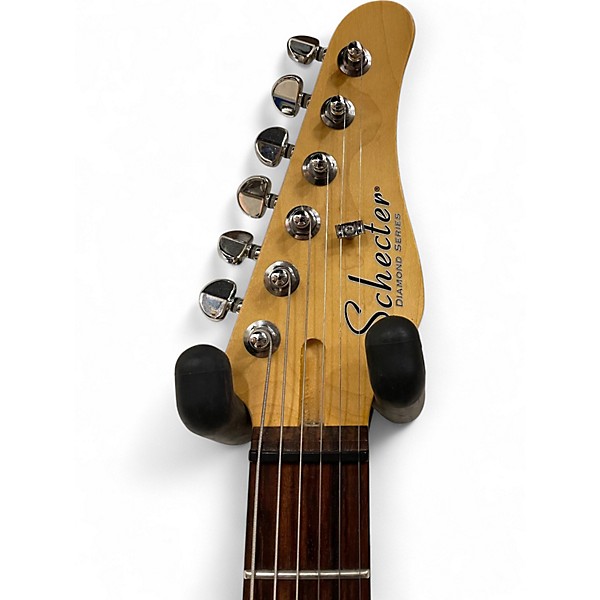 Used Schecter Guitar Research Nick Johnston Traditional Silver Solid Body Electric Guitar