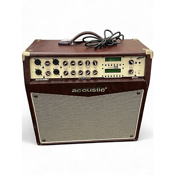 Used Acoustic A1000 2x50W Stereo Acoustic Guitar Combo Amp