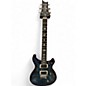 Used 2022 PRS Custom 24 Floyd Rose 10 Top Cobalt Smokeburst Solid Body Electric Guitar thumbnail