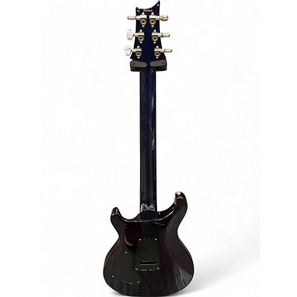 Used 2022 PRS Custom 24 Floyd Rose 10 Top Cobalt Smokeburst Solid Body Electric Guitar