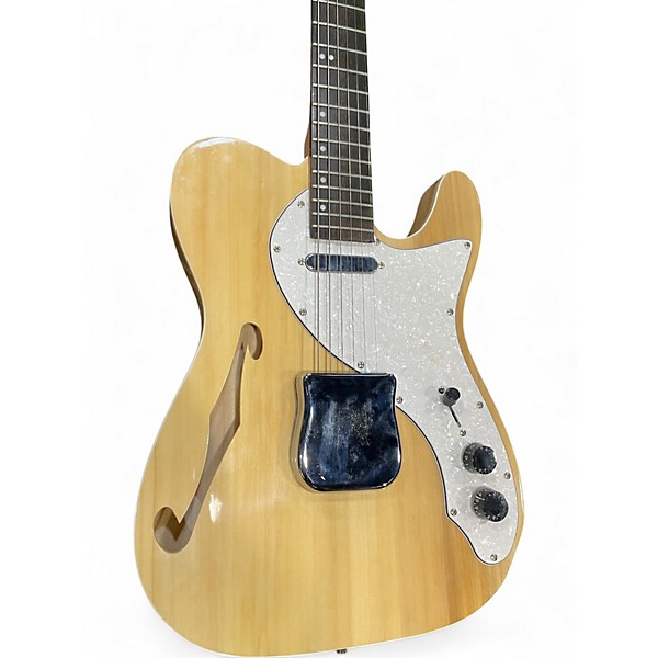 Used Greg Bennett Design by Samick fa1 Natural Hollow Body Electric Guitar