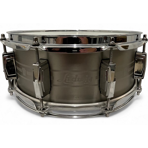 Used Ludwig 14X5.5 HEIRLOOM STAINLESS STEEL Drum