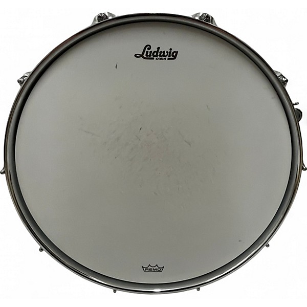 Used Ludwig 14X5.5 HEIRLOOM STAINLESS STEEL Drum