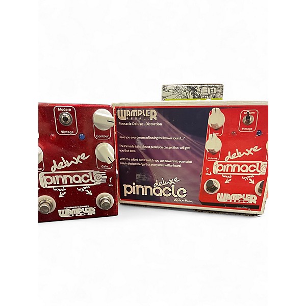 Used Wampler Pinnacle Deluxe Distortion Effect Pedal