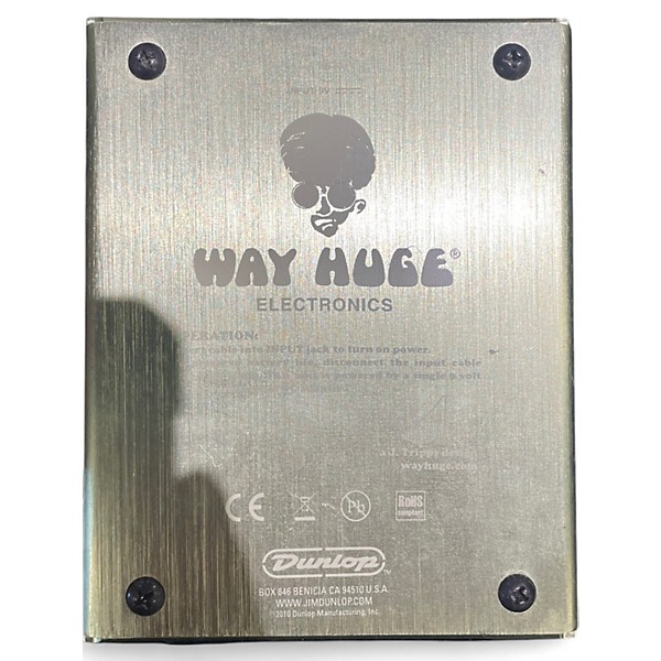 Used Way Huge Electronics WHE202 Green Rhino Overdrive Effect Pedal