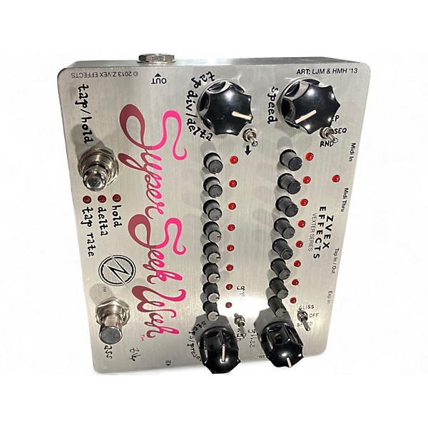 Used 2023 ZVEX Super Seek wah Effect Pedal