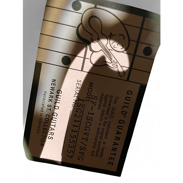 Used Guild Starfire Seafoam Green Hollow Body Electric Guitar