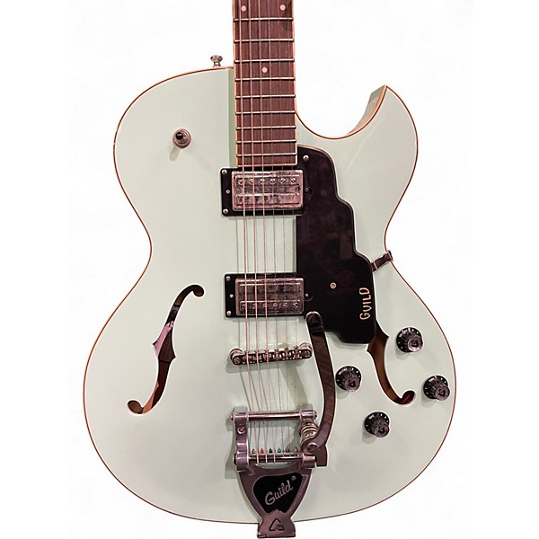 Used Guild Starfire Seafoam Green Hollow Body Electric Guitar