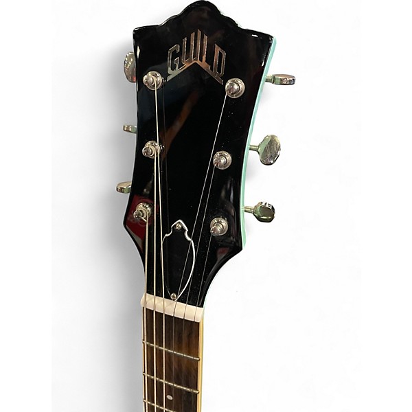 Used Guild Starfire Seafoam Green Hollow Body Electric Guitar