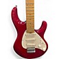 Vintage 1990 Ernie Ball Music Man Silhouette Standard Red Solid Body Electric Guitar