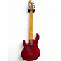 Vintage 1990 Ernie Ball Music Man Silhouette Standard Red Solid Body Electric Guitar